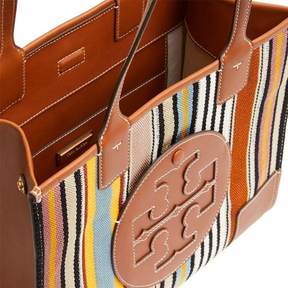Tory Burch ELLA multi color Webbing logo tote - Picture 14 of 14